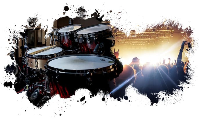 Schlagzeug und Konzert