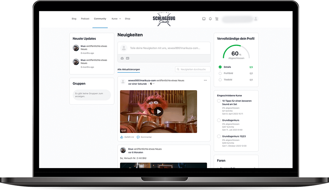 Schlagzeug Community